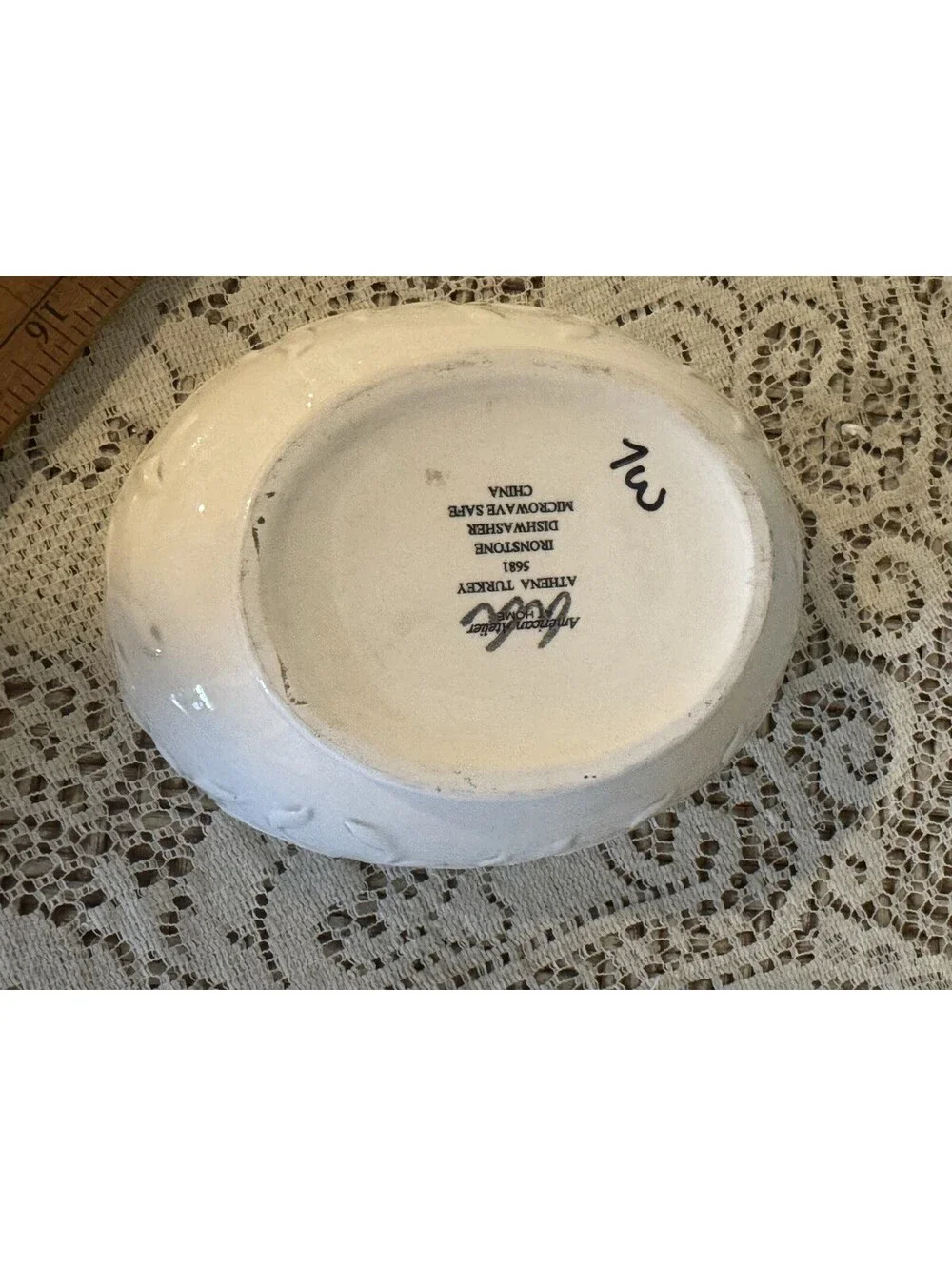 Vintage White Turkey Ceramic Turkey Tureen Covered Serving Bowl Farmhouse